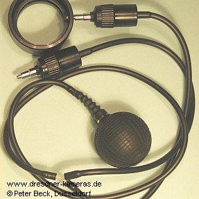 Praktica RTL Astro/Micro Convertible (Praktica VLC 2) - patentierte pneumatische Spiegel-Auslse-Vorrichtung