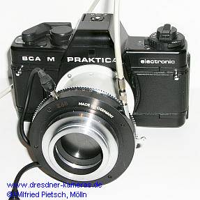 Praktica BCA M mit westdeutschem Prontor-Press-Zentralverschluss