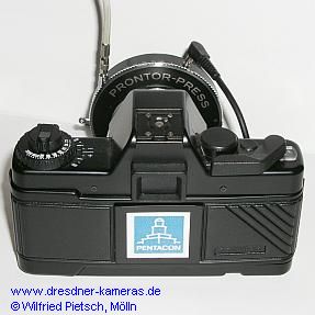 Praktica BCA M mit westdeutschem Prontor-Press-Zentralverschluss