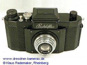 Praktiflex Version 10 #11242 (auf Grund von Materialmangel w�hrend des Krieges meist schwarz lackiert)