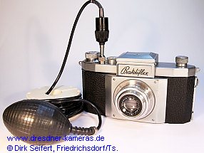 pneumatischer Fernausl�ser mit spezieller Praktiflex-Anschraubglocke