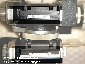 unterschiedliche Schlie�bleche bei Praktina FX (fr�h) und FX (sp�t) bis einschlie�lich IIa