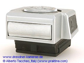 Belichtungsmesseinsatz, Messzelle geschlossen