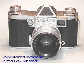 Hexacon Supreme #35150 mit B 2/58 (Praktina-FX-Exportversion für den US-Markt) Hexacon Supreme #35150 mit B 2/58 (Praktina-FX-Exportversion für den US-Markt)