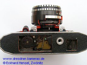 Funktionsmodell einer Praktica PL nova I mit Domiplan 2,8/50 - jetzt in einer privaten Sammlung